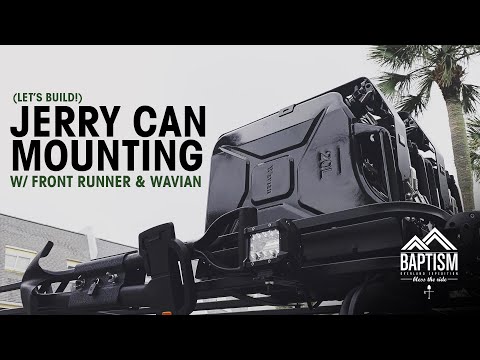Front Runner & Wavian Jerry Can Mounting