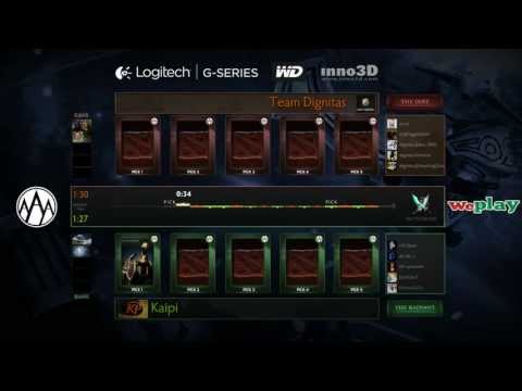 Dignitas vs Kaipi - Game 3 (WePlay.TV - Group C)