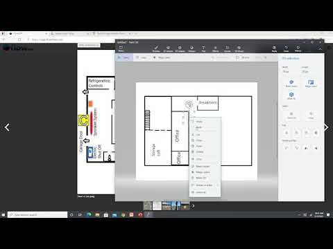 Draw a Floor Plan | Microsoft Paint | FlowMSP