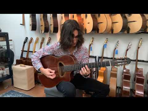 David Enesa Guitare Grande Bouche