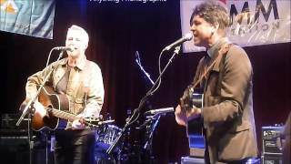 Billy Bragg and Joe Henry at 2016 NonComm