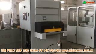 MÁY CHÀ NHÁM THÙNG 2 MẶT WOODMASTER Cao Cấp Trung Quốc