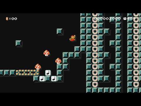 don't touch the amiibo mushrooms by Mr. Pants - SUPER MARIO MAKER - NO COMMENTARY 1bj