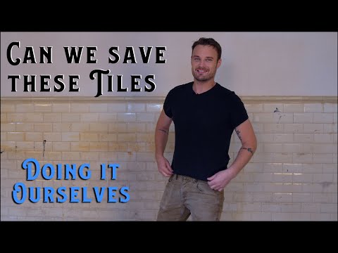 Chateau Kitchen Renovation - Saving The Tiles