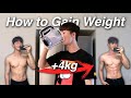 너무 말라서 고민?빠르게 살 찌우는 방법💪(실제로 4kg증가) Are you too Skinny? Gain weight journey & Fast Build lean Muscle