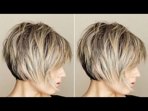 How to: Short layered bob haircut Step by step...