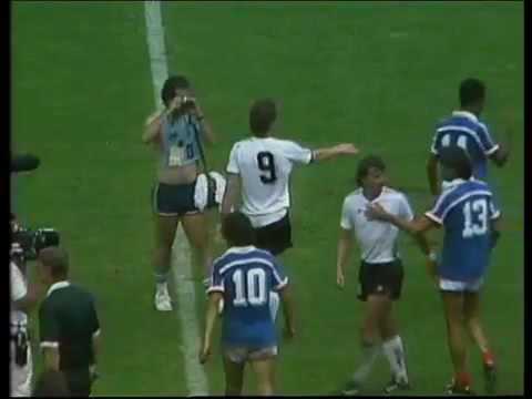 25/06/1986 France v West Germany