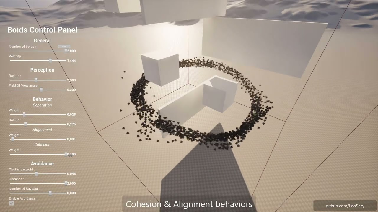 Thumbnail for Boids - demo video