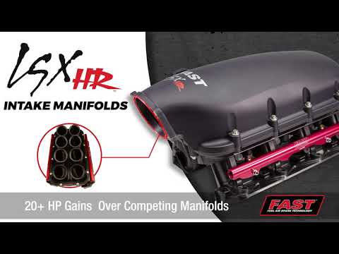 FAST® LSXhr™ 103mm Intake Manifold for GM LS Cathedral Port Engines