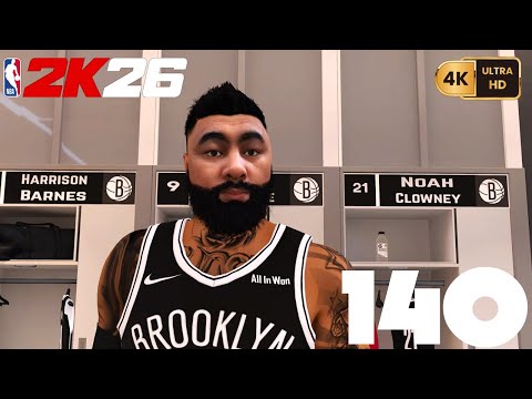 NBA 2K26 =My Career= [PC] (4K) EP140 {2nd Year} {Key Game} {Nets @ Lakers}