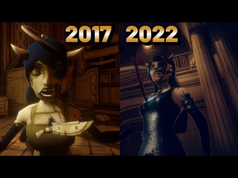 Evolution of Alice Angel in BATIM - BATDR (2017 - 2022) 4K60
