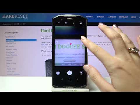 How to Customize Camera Watermark in DOOGEE S70 – Locate Camera Settings