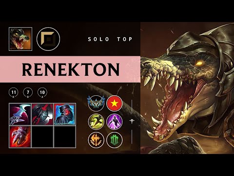 Renekton Top vs Camille - VN Challenger Patch 25.22