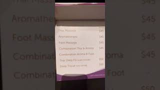 Thai massage prices in Perth