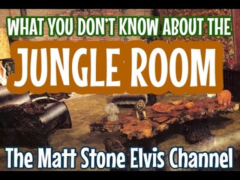 What You DON'T KNOW About The Legendary JUNGLE ROOM in Elvis Presley's GRACELAND; Matt Stone Channel