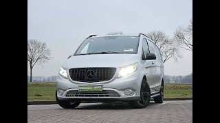 Mercedes-Benz VITO 116 ac automaat EURO6 pakettiauto henkil&ouml;autoksi | Kuva 4 - Autoline