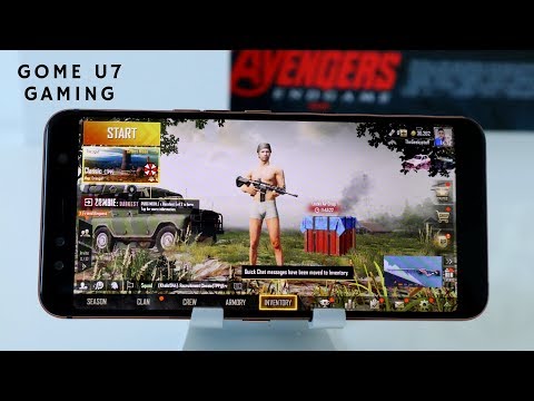 GOME U7 PUBG & Asphalt 9 Gaming Test