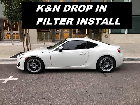 Installing a K&N Drop In Air Filter on a FR-S/BRZ