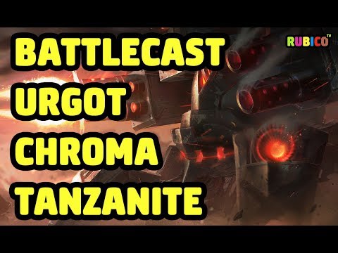 BATTLECAST URGOT CHROMA TANZANITE SKIN SPOTLIGHT - LEAGUE OF LEGENDS