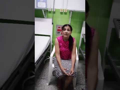 Paciente hospitalizada en el CDI Donato Carmona del Municipio Nirgua, Estado Yaracuy. #CubaCoopera