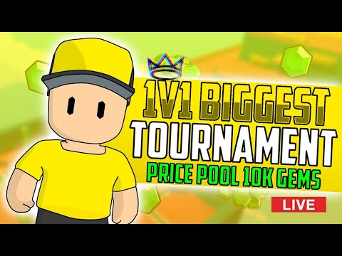 1v1 K4 Legends Tournament | Stumble Guys 10,000 Poll Prize Ft. KRYPTON GAMING Day 2
