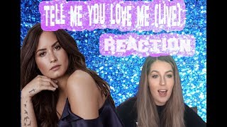 Demi Lovato "Tell Me You Love Me" (LIVE) (TMYLM TOUR)- REACTION