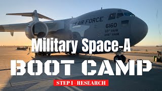 Military Space-A Boot Camp Step 1 Research | How to prepare for your Space-A adventure.
