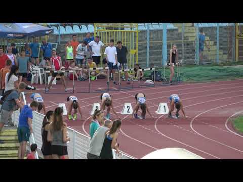 100m [Ž], FINALE, Eva Mačković - Pojedinačno PH za mlađe juniore i juniorke 2019