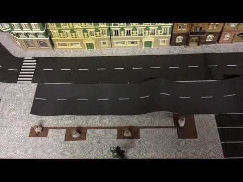 Modellbau 1# Ausbessern von selbstklebenden Modellstraßen