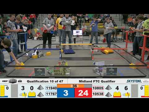 Midland FTC Qualifier 2019 - Qualification Match 10