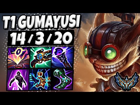 T1 Gumayusi Ziggs ADC vs Ashe - Patch 25.3 Korea Challenger ✅