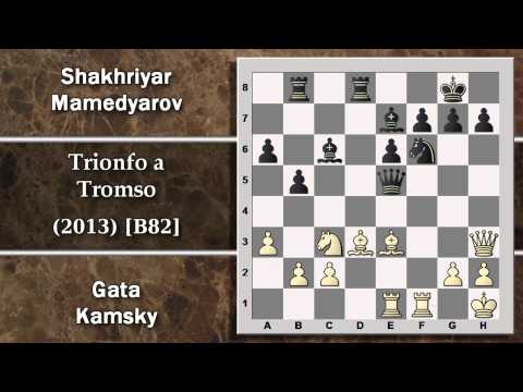Partite Commentate di Scacchi 54- Kamsky vs Mamedyarov - Trionfo a Tromso - 2013 [B82]