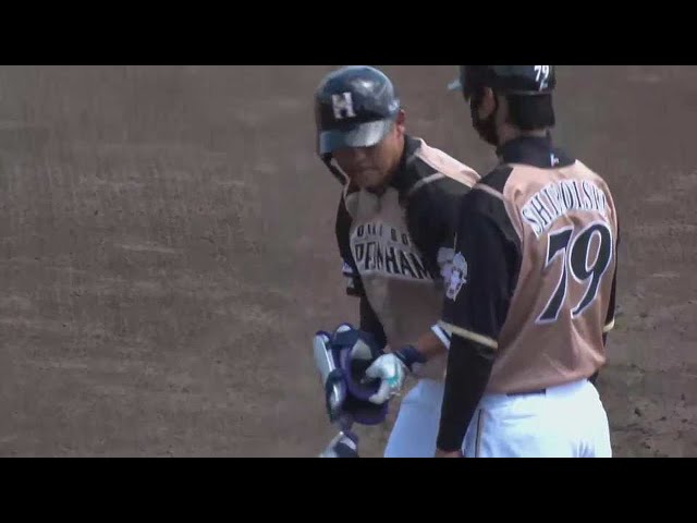 【ファーム】ファイターズ・田宮 反撃の狼煙を上げるセンターへのタイムリーヒット!! 2021/6/9 E-F(ファーム)