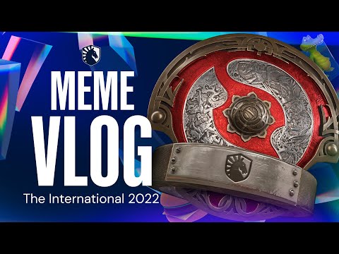 Naruto memes and good vibes = third place at TI