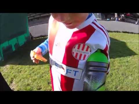 Fotbalový turnaj / bráchův první gól za TJ Březiněves