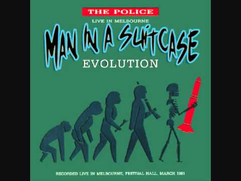 The Police Man in a suitcase