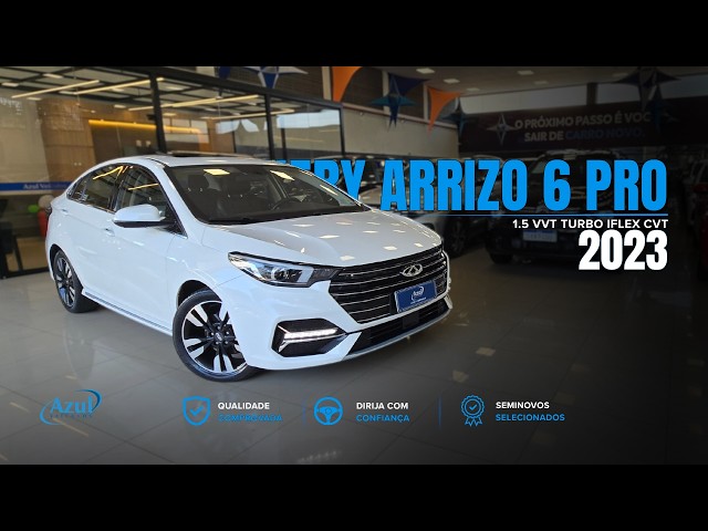 Vídeo CHERY ARRIZO 6 PRO 1.5 VVT TURBO IFLEX CVT