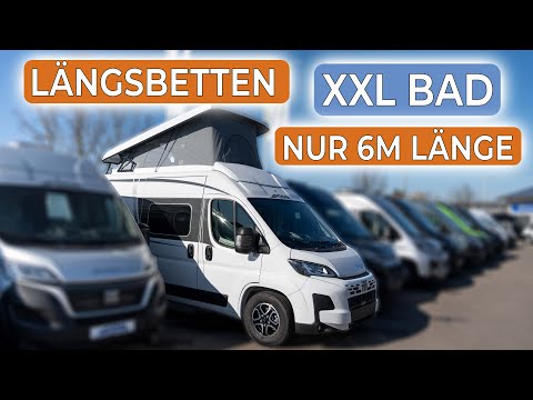 The (probably) most popular 6m vehicle with longitudinal beds - Pössl Roadstar 600 L - from 59,199€