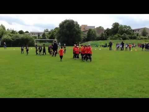 Aufstellung zu den Endspielen untere Junioren.