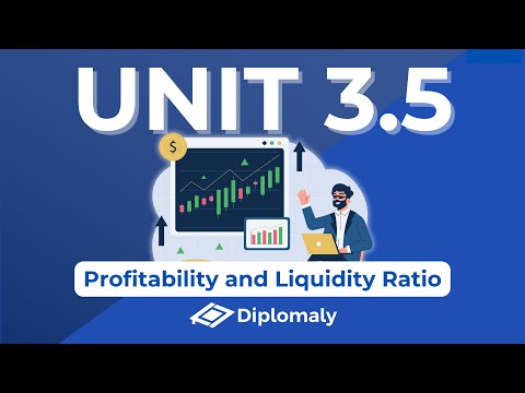 Unit 3.5: Profitability and Liquidity Ratios - IB Business Management