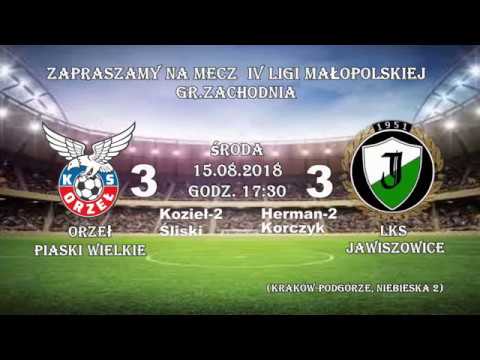 15 08 18 Orzeł Piaski Wielkie-LKS Jawiszowice 3:3