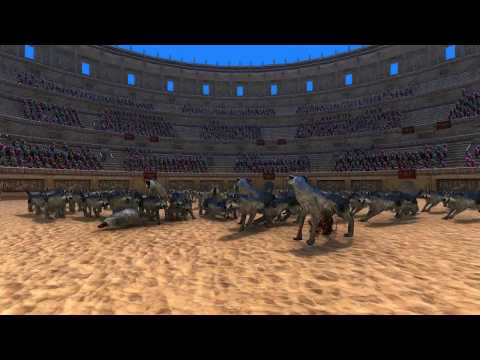 Super Knight vs Dire Wolf UEBS