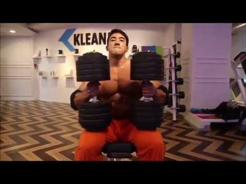 Chul soon Chest work out