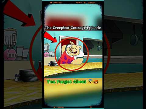 The Creepiest Courage Episode You Forgot About 😨🍔 #shorts