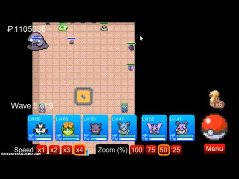 Pokemon Tower Defense Fuschia Gym Walkthrough
