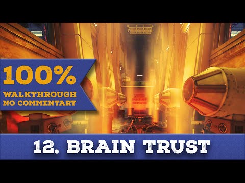 Prey 2017 Walkthrough [1440p] (All Collectibles,Nightmare) part 12 BRAIN TRUST