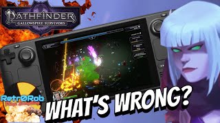 Pathfinder Gallowspire Survivors Played on Steam Deck: Survival, Party of 2!