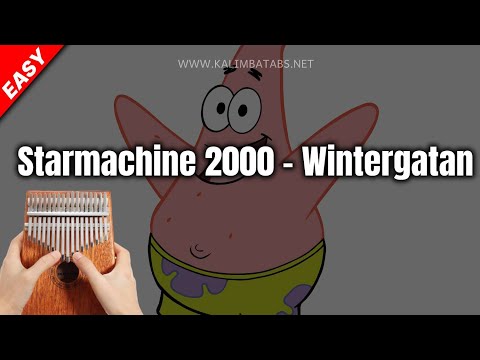 ⭐ Starmachine 2000 – Wintergatan | Kalimba Tutorial & Tabs
