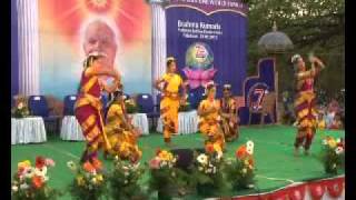 brahma kumaris platinum jubilee ahimsa dance.flv