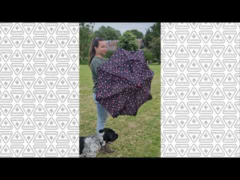 Видеообзор Женский зонт Fulton L354 Minilite-2 Strawberry Garden (Клубничный сад)